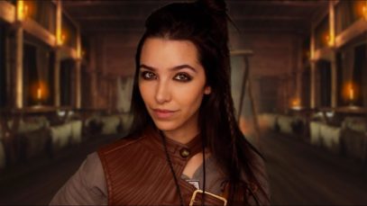 ASMR Prisoner of the Viking Queen (+ Haircut)