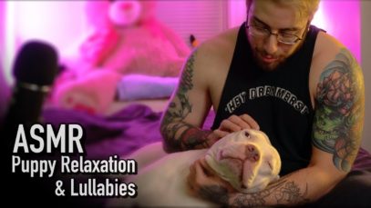 ASMR Puppy Relaxation & Lullabies
