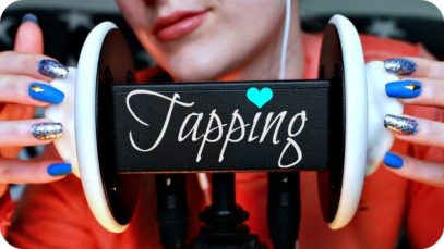 ASMR Pure EAR Tapping for Tingles?Varied Fast & Slow, Some w/ Long Nails (NO TALKING)