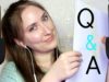 ASMR Pure Whispering, Close Up Ear to Ear Q&A ? Name, Triggers, ASMRtists, Makeup etc.✨ Relaxation