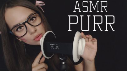 ASMR | АСМР | Purring+Ear Licking ? | Гортанное мурчание |ASMR HoneyGirl
