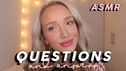 ASMR Q/A (Fav Clothes, Eating Meat, Weight Loss…) | GwenGwiz