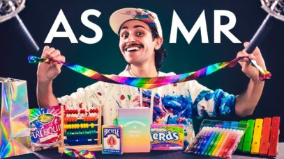 ASMR Rainbow Triggers ?NO TALKING for SLEEP ?