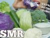 ASMR RAW VEGGIE PLATTER (EXTREME CRUNCHY SATISFYING EATING SOUNDS) NO TALKING | SAS-ASMR