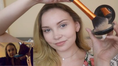 ASMR Reacting and Recreating My First Video – Bubbly Makeup Roleplay