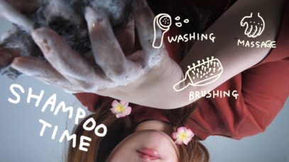 ASMR Realistic Ｓｈａｍｐｏｏ  Ｔｉｍｅ?