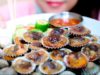 ASMR Red Clam x spicy sauce , EATING SOUND | LINH-ASMR