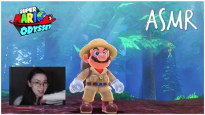 ASMR | Relaxing Adventures in the Wooded Kingdom ? | Controller sounds! ? [Super Mario Odyssey]