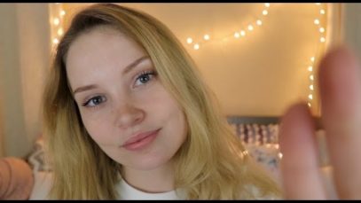ASMR Relaxing Close-Up Face Touching ♥