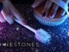 ASMR Relaxing Rhinestone Tapping, Scratching, Brushing (No Talking)