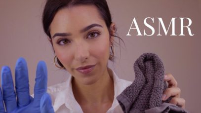 ASMR Relaxing Spa Skin Treatment & Facial