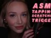 ASMR Relaxing Tapping & Scratching Triggers (Binaural, Long Nails, Whispers) | GwenGwiz