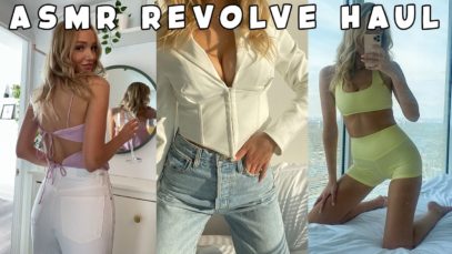 ASMR Revolve Try On Haul! Soft Spoken Relaxing
