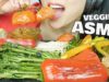 ASMR ROASTED VEGGIES + SPICY THAI DIPPING SAUCE *น้ำพริก (EATING SOUNDS) NO TALKING | SAS-ASMR