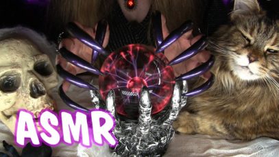 ASMR ROLEPLAY. Halloween WITCH role playing tingles massage & whispering. Best ASMR triggers ?