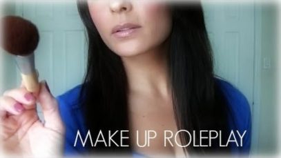ASMR ROLEPLAY MAKE UP APPLICATION Soft Spoken, Whispering, Soft Sounds
