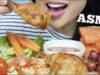 ASMR ROTISSERIE CHICKEN + FRESH VEGGIES (EATING SOUNDS) NO TALKING | SAS-ASMR