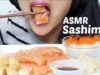 ASMR Salmon Sashimi (EATING SOUNDS) No Talking | SAS-ASMR