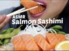 ASMR Salmon Sashimi + Edamame (EATING SOUNDS) NO TALKING | SAS-ASMR