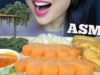 ASMR SALMON SASHIMI + SEAGRAPES + UNI INARI + MAYO FIRE SAUCE (EATING SOUNDS) NO TALKING | SAS-ASMR