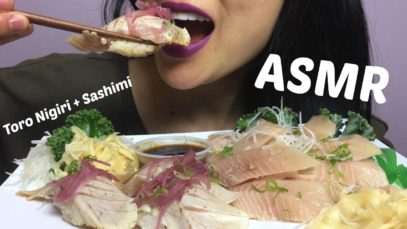 ASMR Sashimi + Nigiri (EATING SOUND) NO TALKING | SAS-ASMR