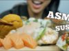 ASMR SASHIMI + SUSHI ROLLS (EATING SOUNDS) NO TALKING | SAS-ASMR