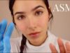 ASMR Scalp Treatment (Scalp massage, Konjac Sponge, Lotion sounds, Brushing…)