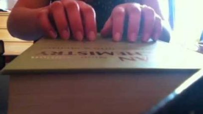 ASMR Scratching a Book (no tapping)