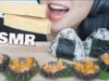 ASMR SEA URCHIN *UNI + RICE BALLS + TAMAGOYAKI (EATING SOUNDS) NO TALKING | SAS-ASMR