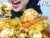 ASMR SEAFOOD BOIL *GIANT LOBSTER TAIL + CUTTLEFISH + OCTOPUS (EATING SOUNDS) NO TALKING | SAS-ASMR