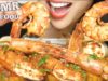 ASMR  SEAFOOD BOIL *GIANT PRAWNS + SPICY SEAFOOD SAUCE (EATING SOUNDS) NO TALKING | SAS-ASMR