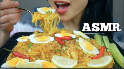 ASMR SEAFOOD PALABOK *MY FAVOURITE FILIPINO DISH (EATING SOUNDS) NO TALKING | SAS-ASMR