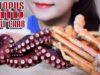 ASMR SEAFOOD PLATTER (octopus and snow crab) EATING SOUNDS | LINH ASMR