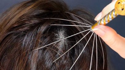 ASMR Sensitive Hair and Scalp (4K 60fps, Brushing, Massage)