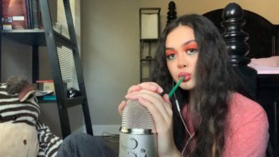 ASMR sensitive mouth sounds, intense and tingly