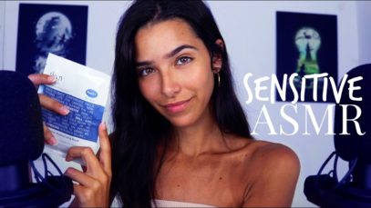 ASMR Sensitive Triggers (Slow mouth sounds + other indescribable triggers)