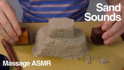 ASMR Shaping Kinetic Sand – No Talking – ASMR Sounds