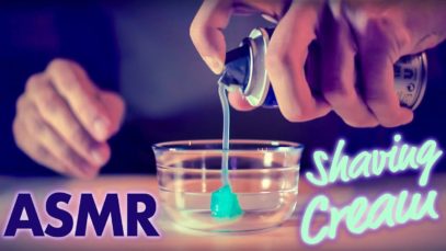 ASMR Shaving Cream ?NO TALKING for SLEEP