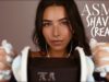 ASMR Shaving Foam in Your Ears (Crackling sounds, foam sounds, whispering, lotion sounds)