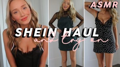 ASMR SheIn Try-On Haul! (Whispered) | GwenGwiz