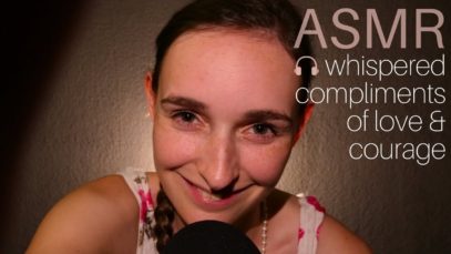 ASMR Shower of Love, Positivity & Encouragement ♥ Tingly Facial Rubs and Whispers for YOU!