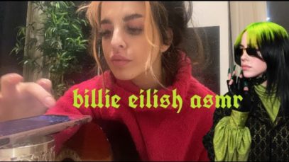 asmr sing u to sleep – billie eilish edition