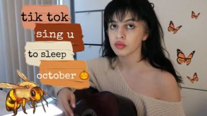 asmr sing u to sleep♡ tik tok songs – sofia, backyard boy, heart of glass etc