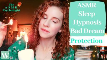 ASMR Sleep Hypnosis For Bad Dreams *Doctor of Psychology* Whispered Affirmations, Personal Attention