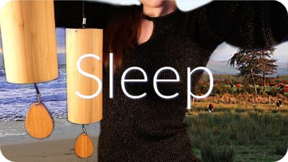 ASMR Sleep Meditation ? Koshi Chimes, Rain, Nature, Ear to Ear Gentle Sounds ?(Study, Work, Sleep)