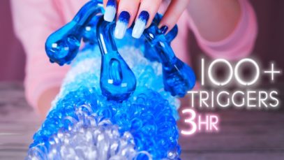 ASMR Sleep Session – 100 Triggers For Sleep, Relaxation & Study. Tapping, Scratching…