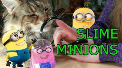 ASMR SLIME REVIEW SLIMES BEST CHINESE SLIME MINIONES & FUNNY CAT