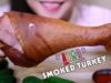 ASMR Smoked Turkey Leg , eating sounds | LINH-ASMR