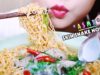 ASMR Snake Skin Noodles , Exotic food | LINH-ASMR