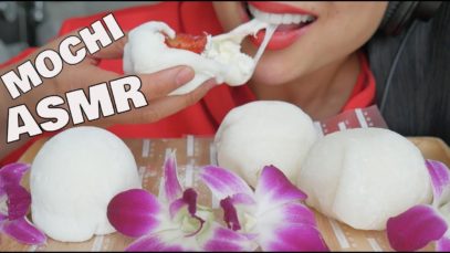 ASMR Snowball MOCHI (EATING SOUNDS) NO TALKING | SAS-ASMR
